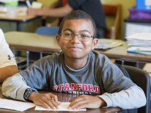 Student at Gateway Middle School