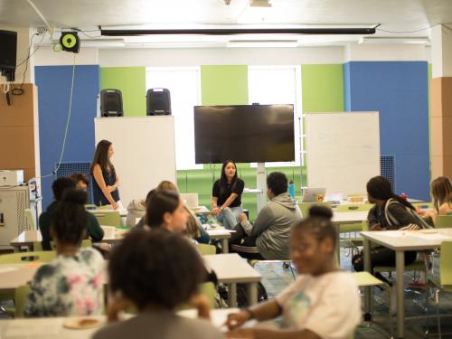 Students in the Impact Lab