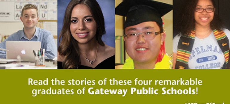 gateway grads in 30 days of grad campaign